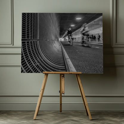 Cyclists - Poster / Art Print - interiör