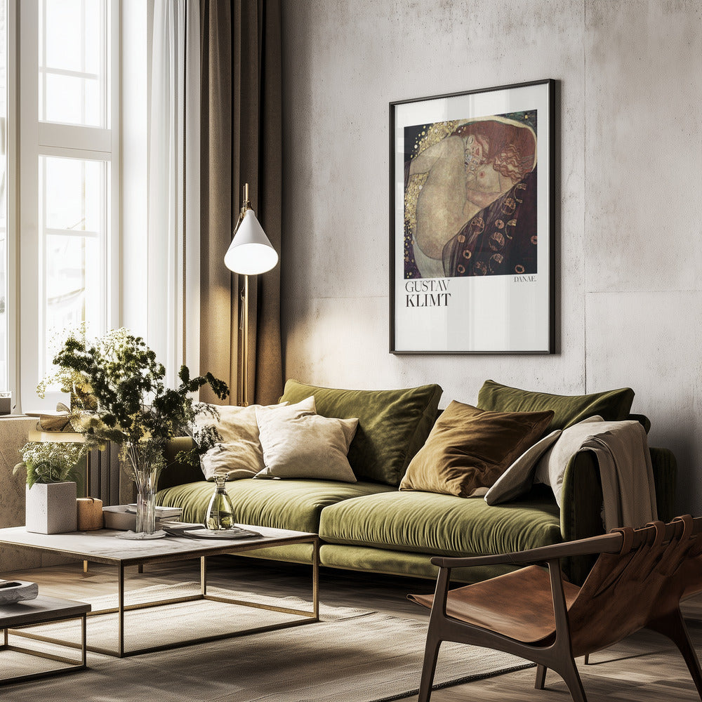 Danae (1907 1908) Poster - Poster / Art Print - interiör
