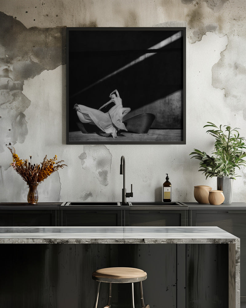 Dancing with the light - Poster / Art Print - interiör