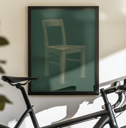 The Chair - Poster / Art Print - interiör