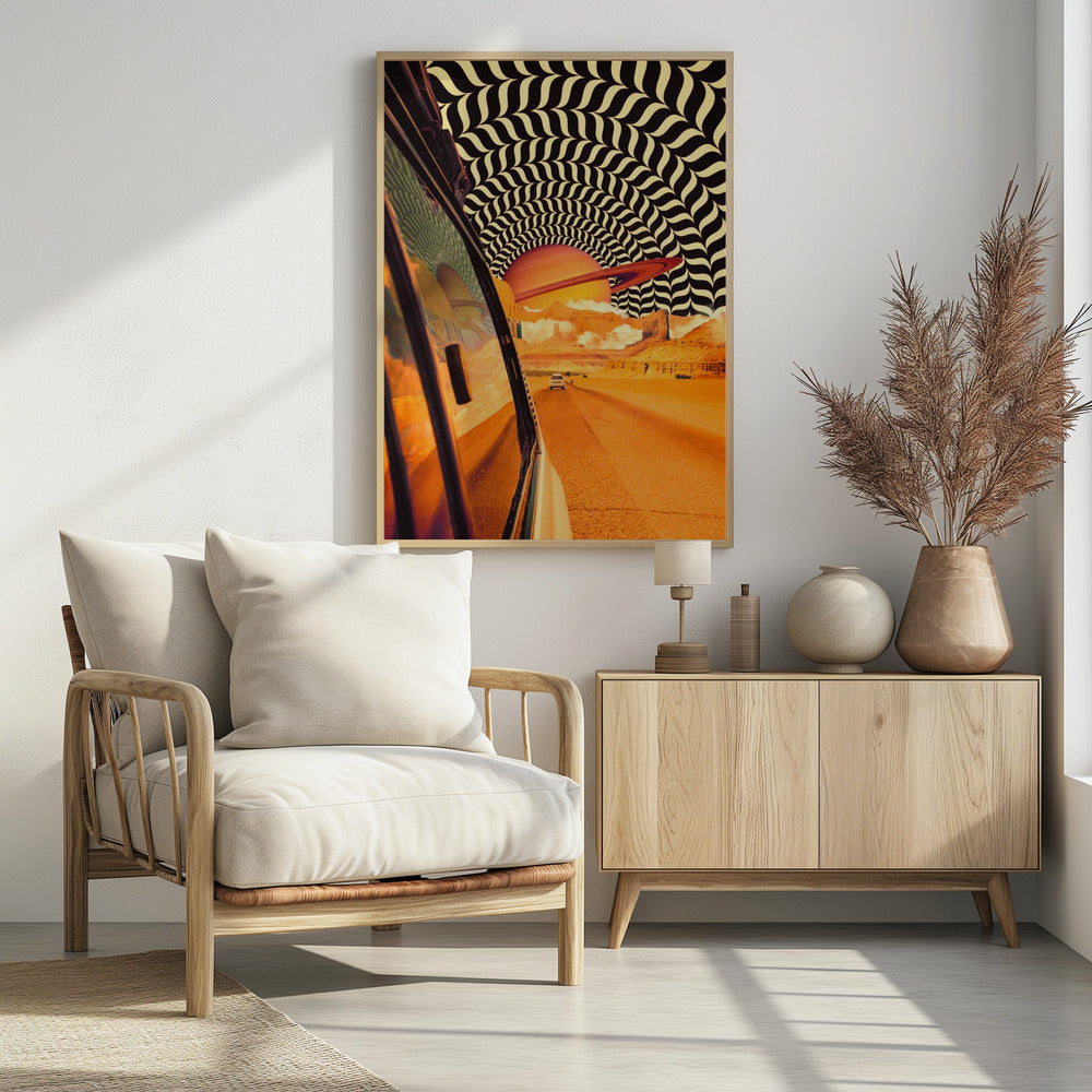 The Real Road Trip II - Poster / Art Print - interiör
