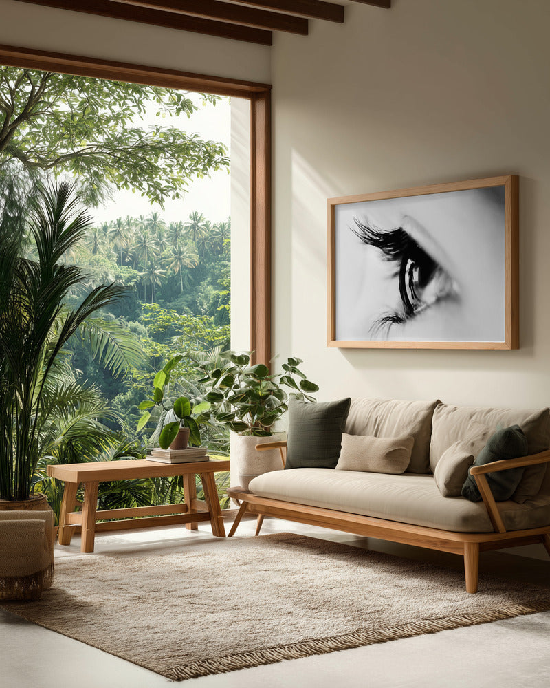 Following you - Poster / Art Print - interiör