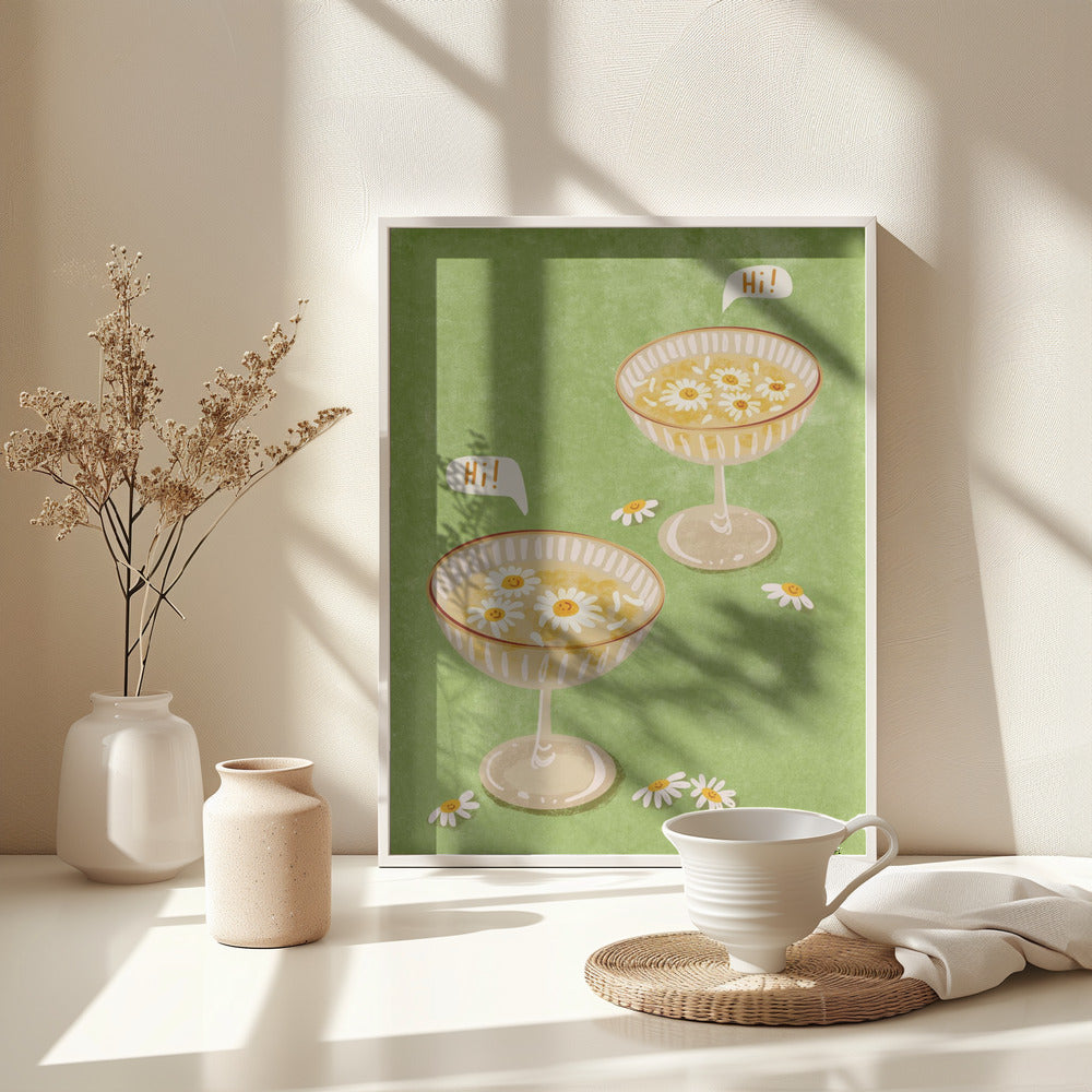 Hi - Poster / Art Print - interiör