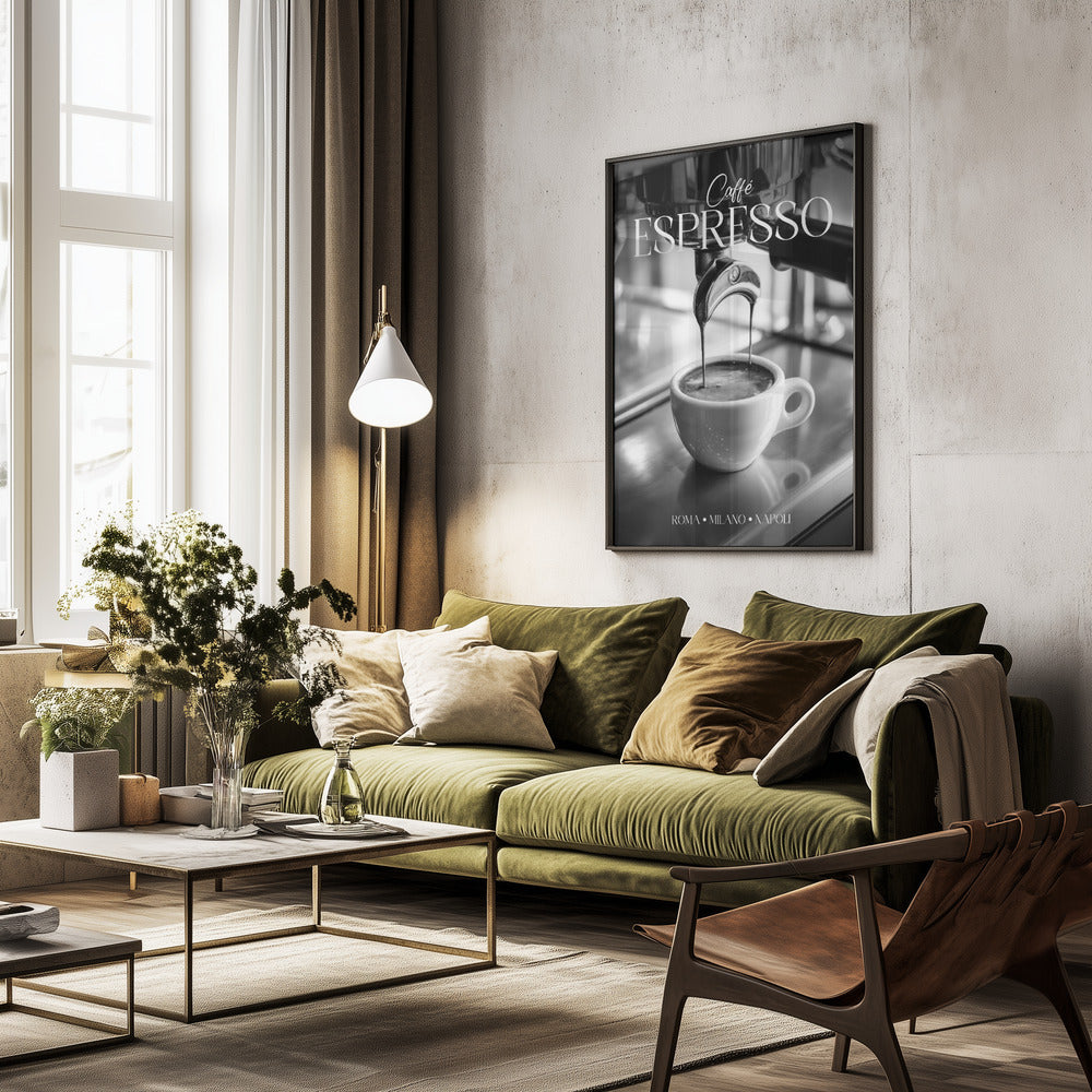 Caffe Espresso - Poster / Art Print - interiör