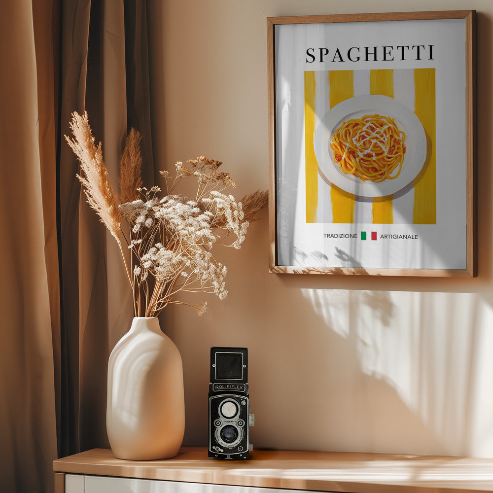 Spaghetti - Poster / Art Print - interiör