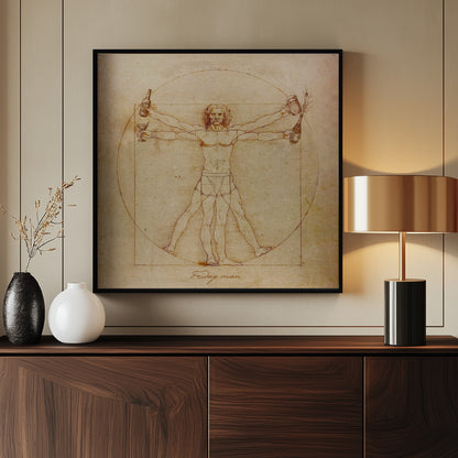 Friday Man - Poster / Art Print - interiör