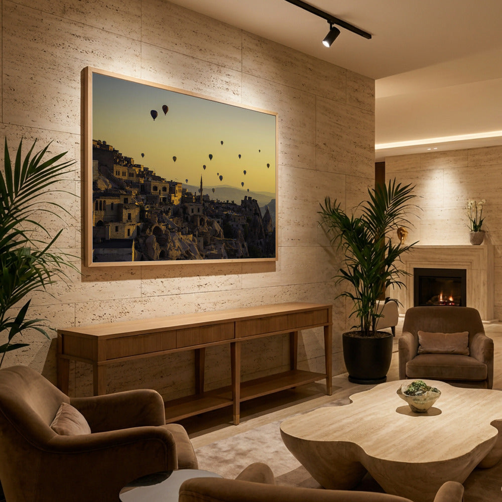 Sunrise over Cappadocia - Poster / Art Print - interiör