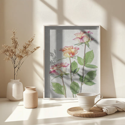 Roses - Poster / Art Print - interiör