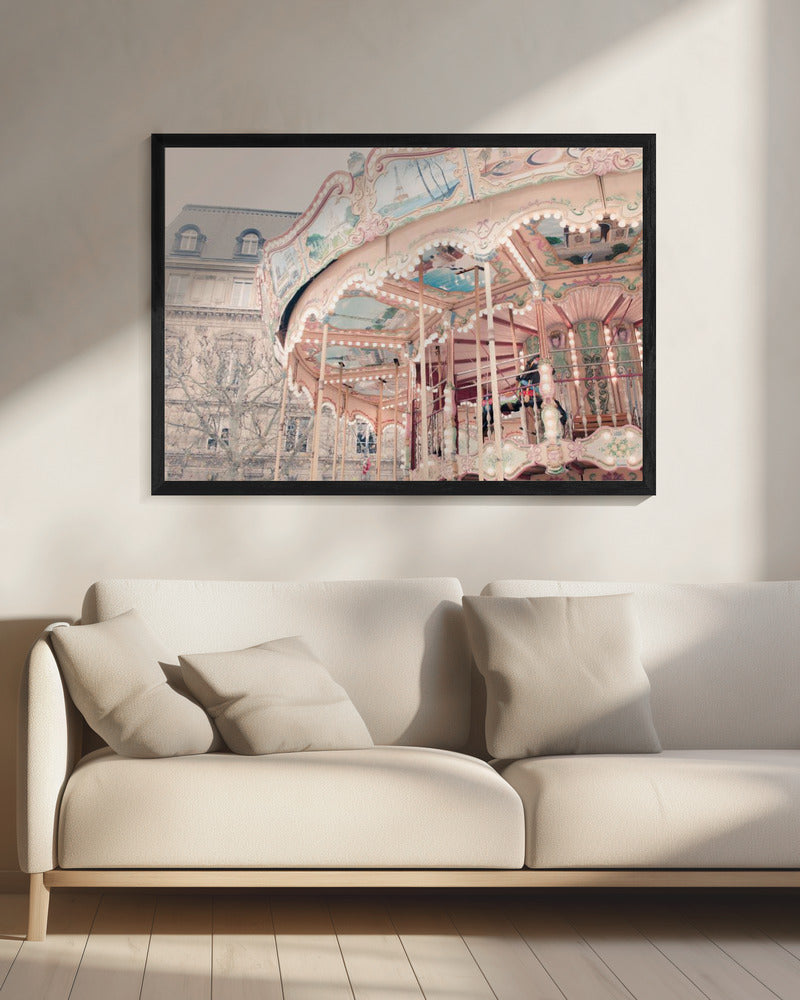 Paris Carousel - Poster / Art Print - interiör