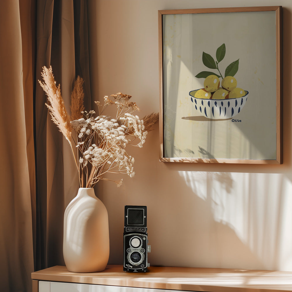 Olive - Poster / Art Print - interiör