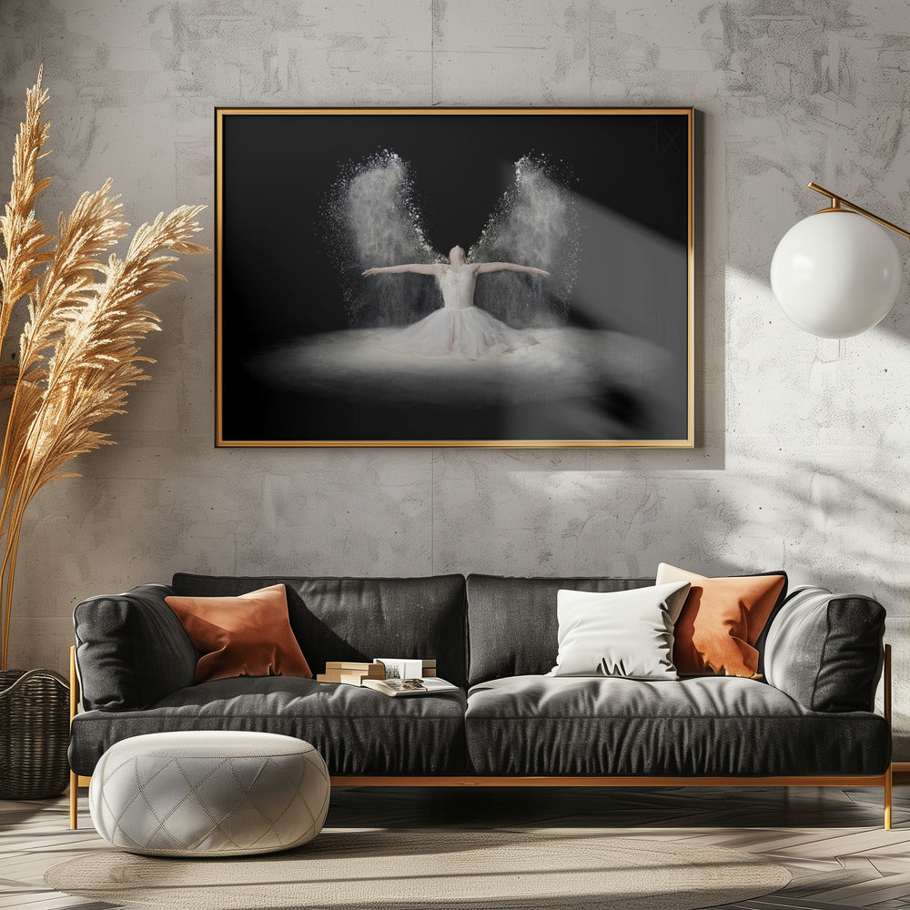Flour Wings - Poster / Art Print - interiör