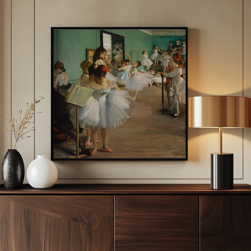 The Dance Class - Poster / Art Print - interiör
