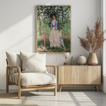 The Stroller (1887) - Poster / Art Print - interiör