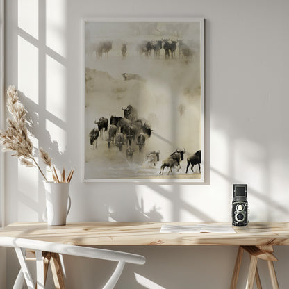 Swarming - Poster / Art Print - interiör