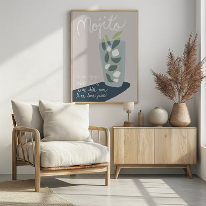 Mojito - Poster / Art Print - interiör