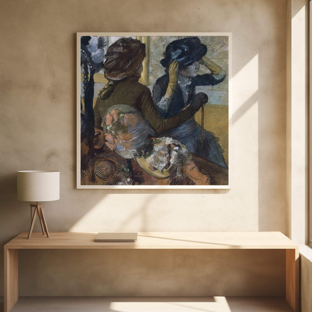 At the Milliner's - Poster / Art Print - interiör