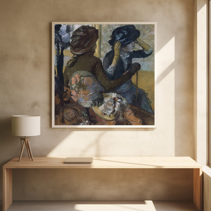 At the Milliner's - Poster / Art Print - interiör