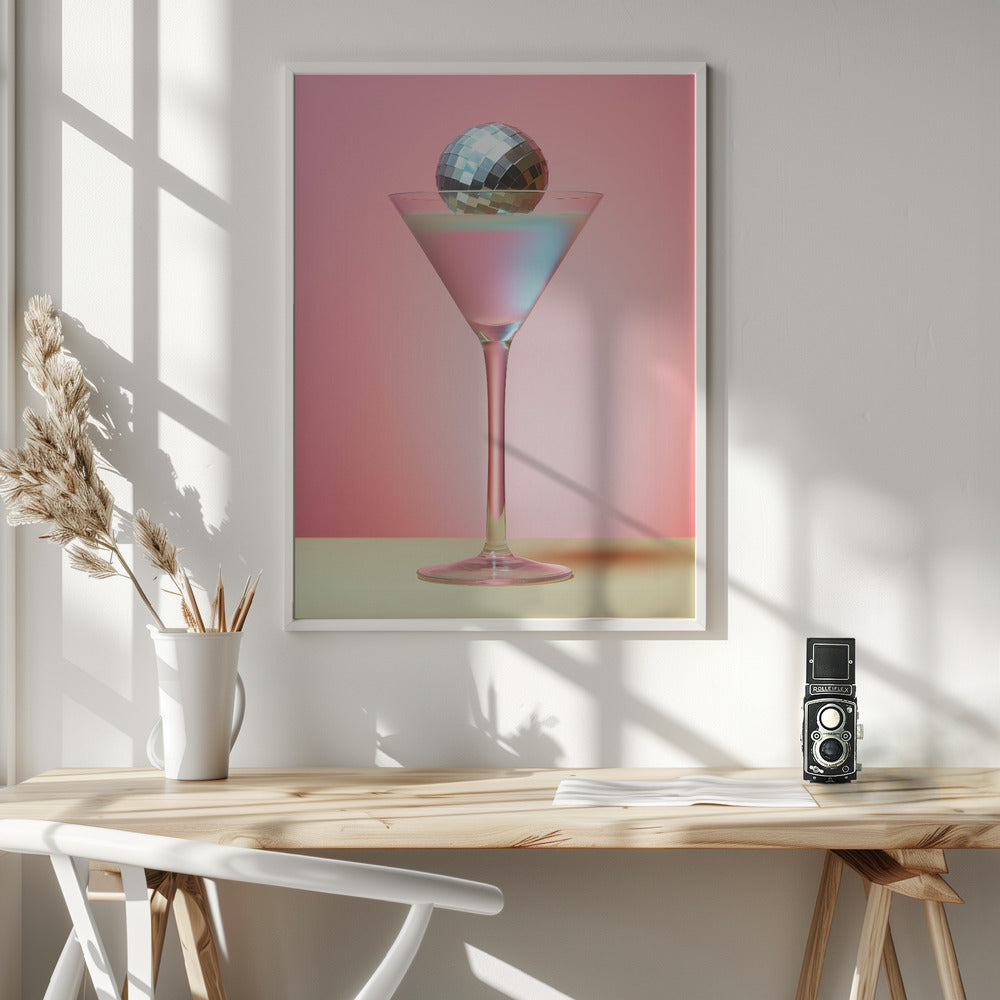 Disco Martini - Poster / Art Print - interiör