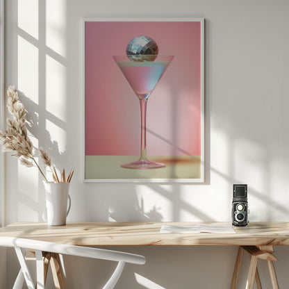 Disco Martini - Poster / Art Print - interiör
