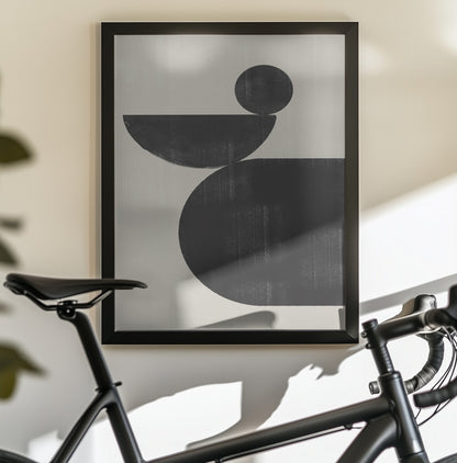 Shape Study No3. - Poster / Art Print - interiör