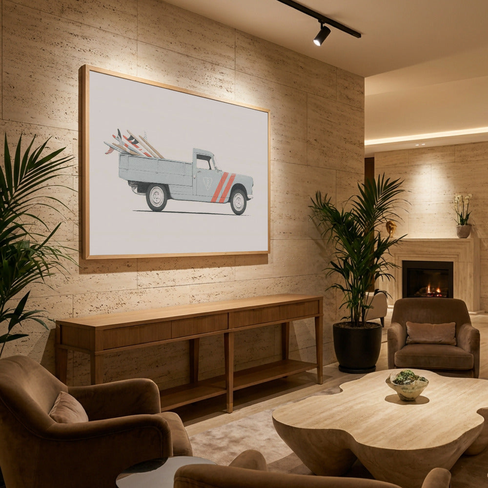 Pickup - Poster / Art Print - interiör
