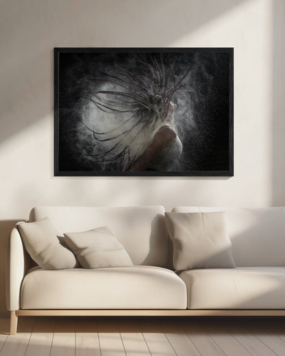 Hair with Dust - Poster / Art Print - interiör