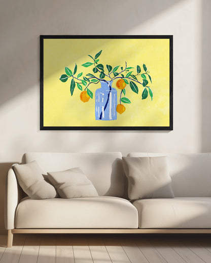 Orangetree - Poster / Art Print - interiör