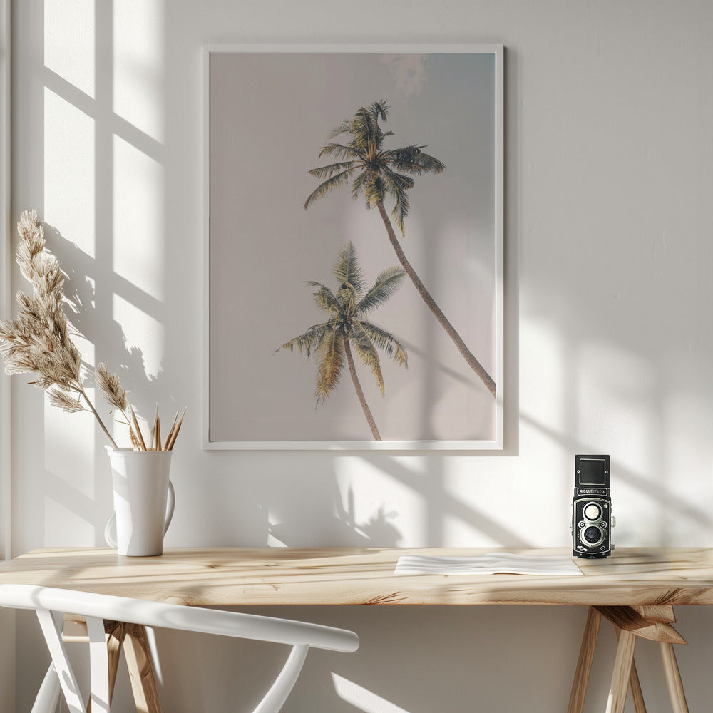 Tropical Palms - Poster / Art Print - interiör