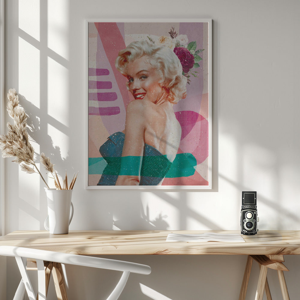 Marilyn is Back - Poster / Art Print - interiör