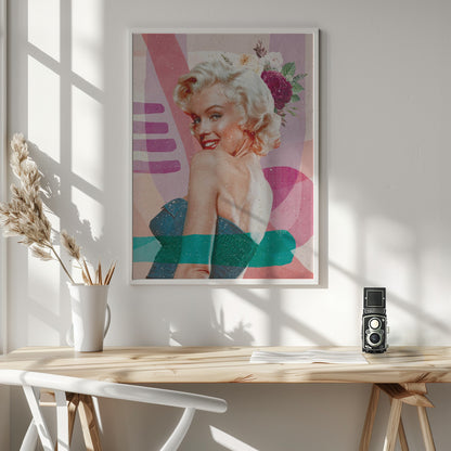 Marilyn is Back - Poster / Art Print - interiör