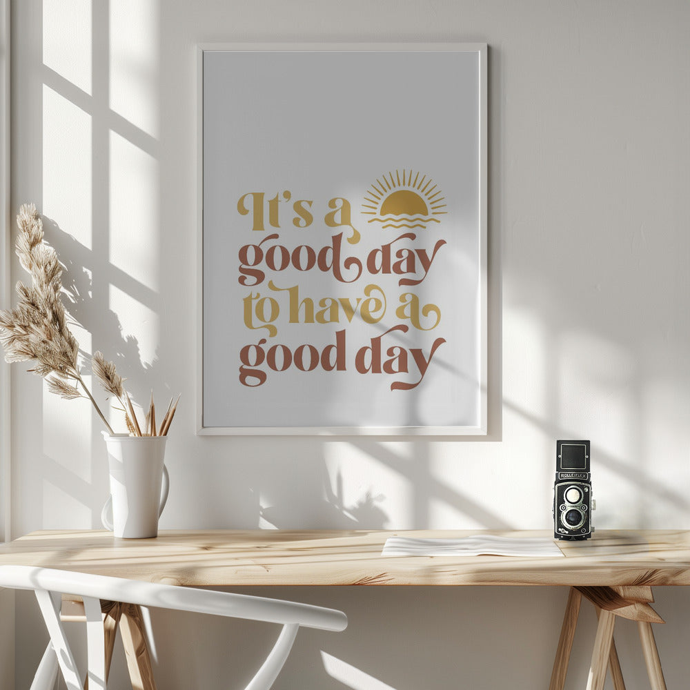 Good Day No2 - Poster / Art Print - interiör