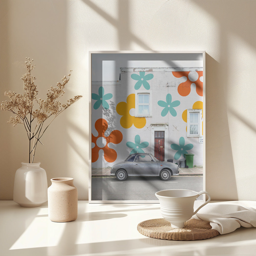 Funky Town - Poster / Art Print - interiör