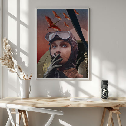 Aviator Dreams - Poster / Art Print - interiör