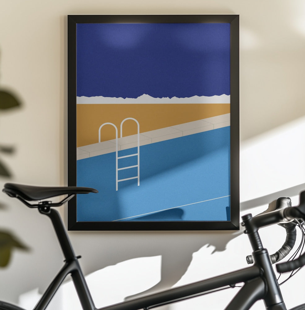 Desert Pool - Poster / Art Print - interiör