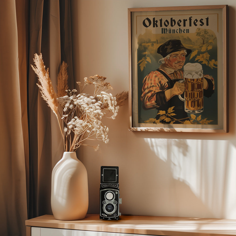 Oktoberfest Munich - Poster / Art Print - interiör