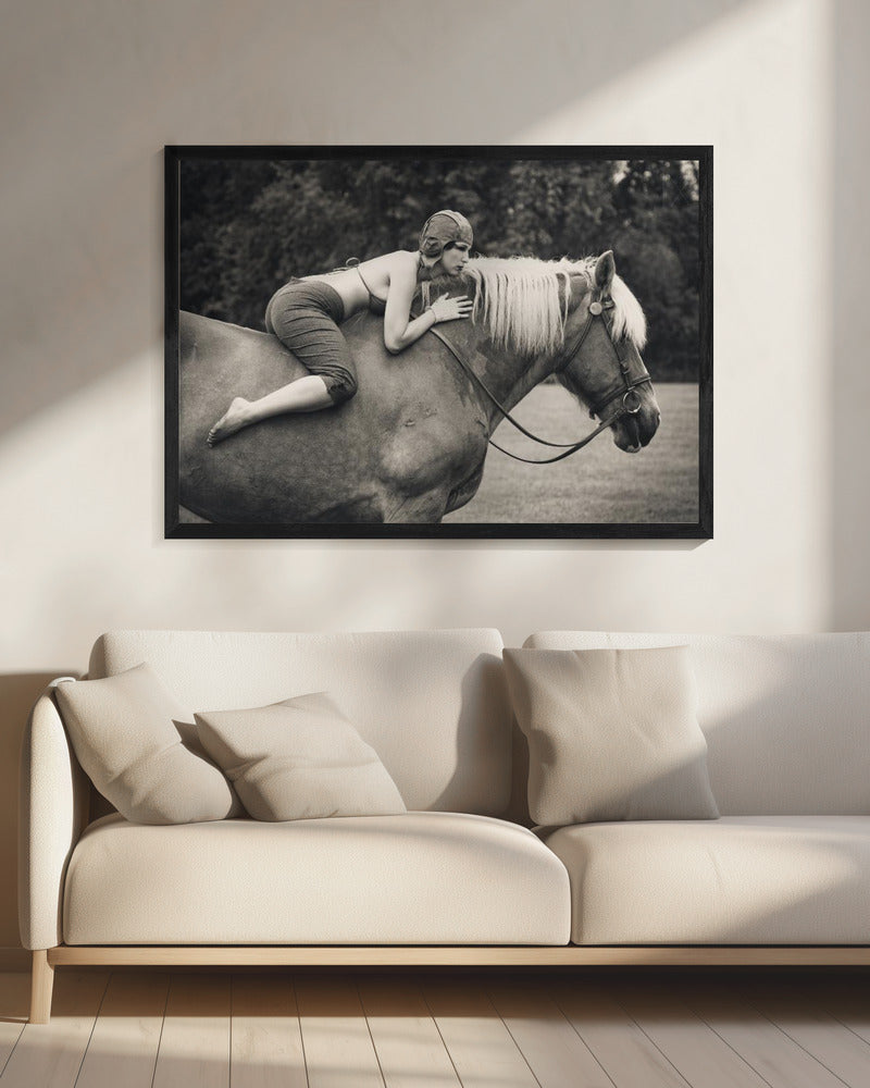 Off to the Races - Poster / Art Print - interiör