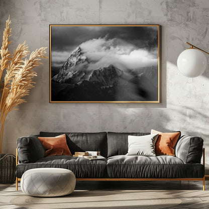 Rock and wind - Poster / Art Print - interiör