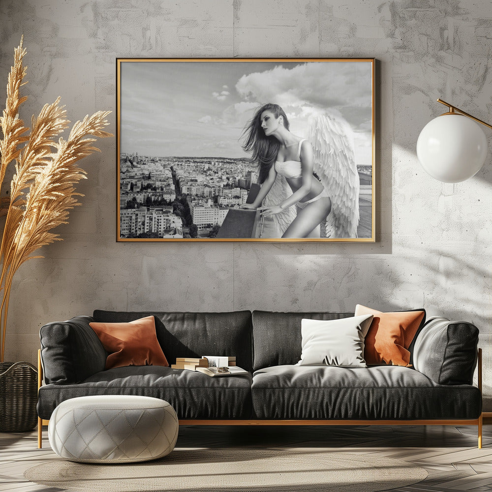 Angel - Poster / Art Print - interiör