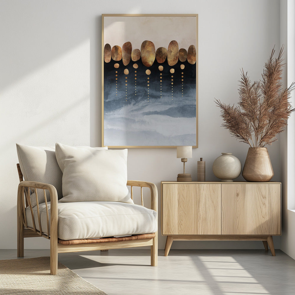 Natural Abstraction - Poster / Art Print - interiör