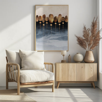 Natural Abstraction - Poster / Art Print - interiör