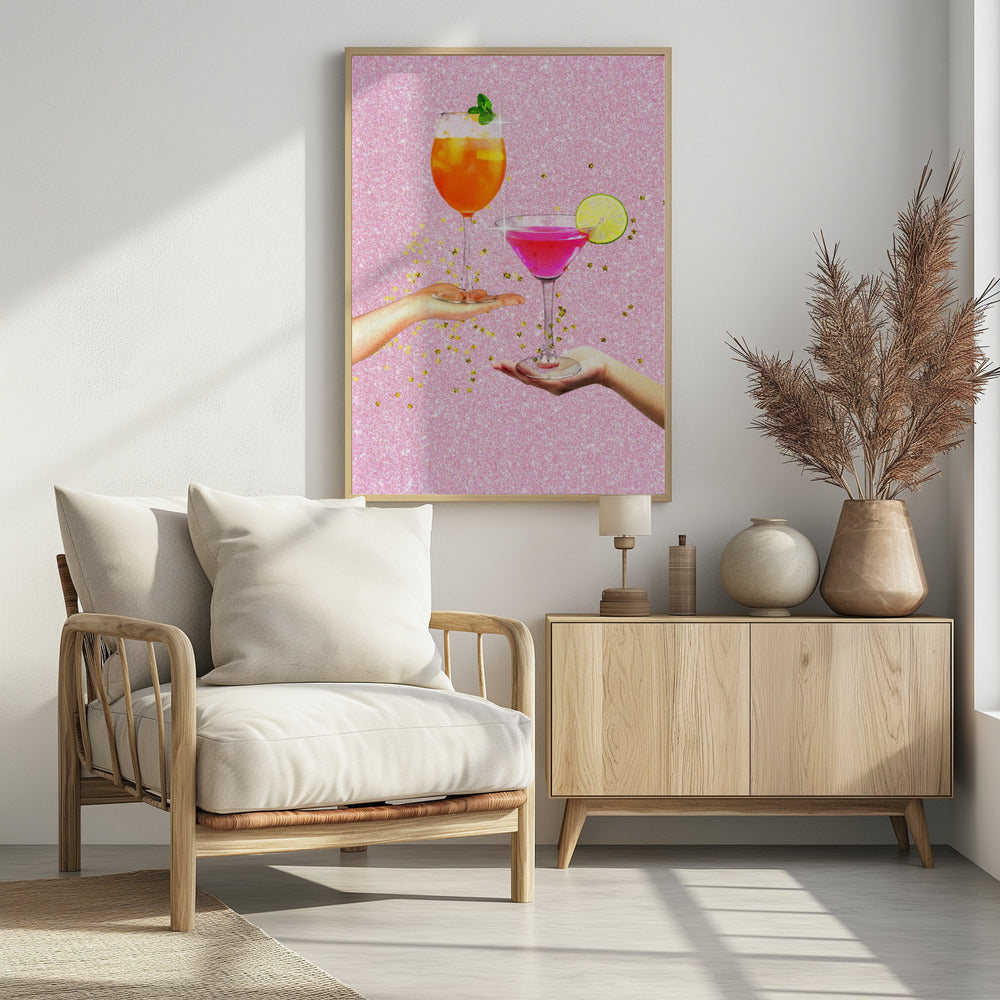 Cocktail Party - Poster / Art Print - interiör