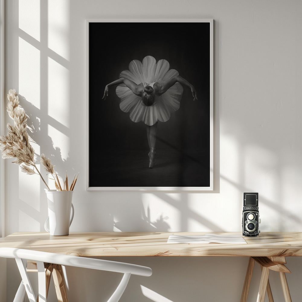 Floral Ballet - Poster / Art Print - interiör