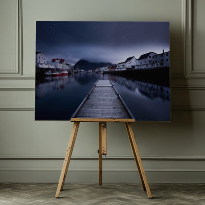 When the Night Comes Falling from the Sky - Poster / Art Print - interiör