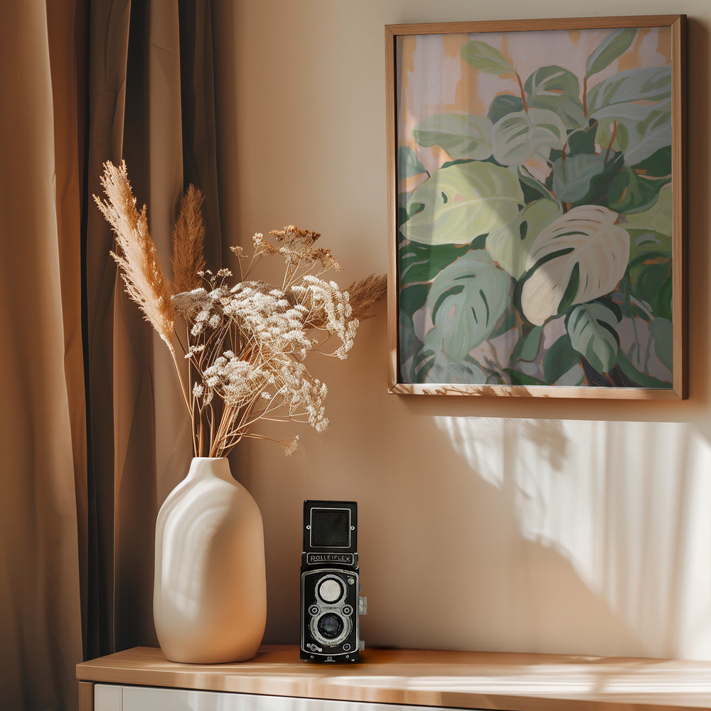 Plant Leaves - Poster / Art Print - interiör