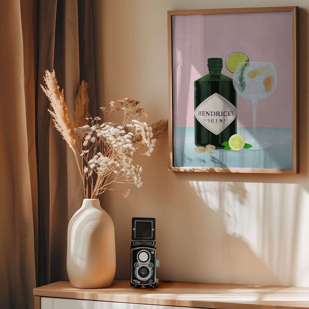 Gin Tonic - Poster / Art Print - interiör