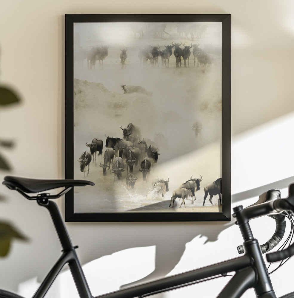 Swarming - Poster / Art Print - interiör