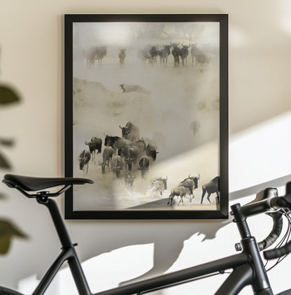 Swarming - Poster / Art Print - interiör