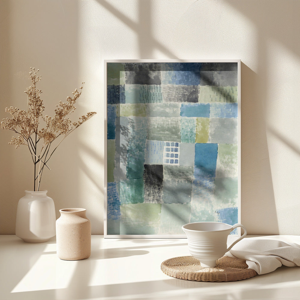 First House in a Settlement 1926 - Poster / Art Print - interiör