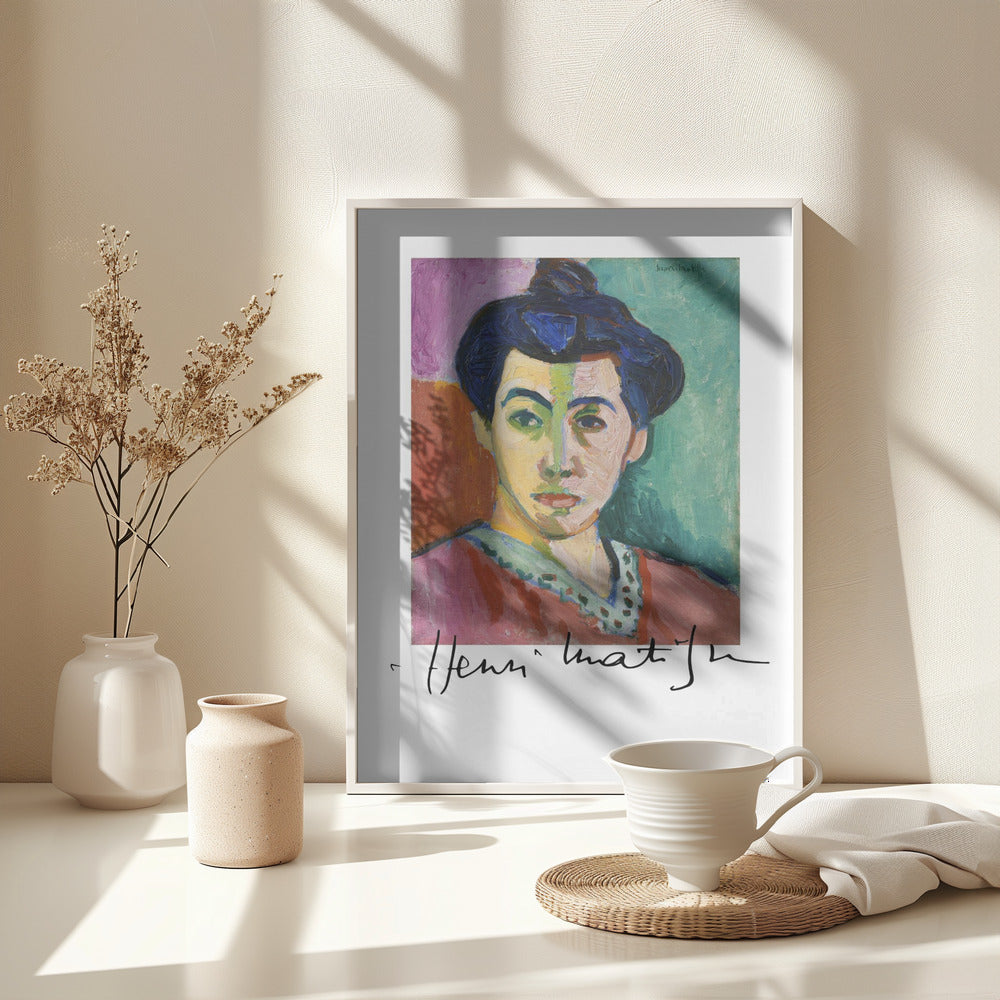 La Raie Verte With Signature - Poster / Art Print - interiör
