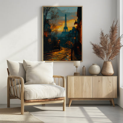Welcome to Paris - Poster / Art Print - interiör